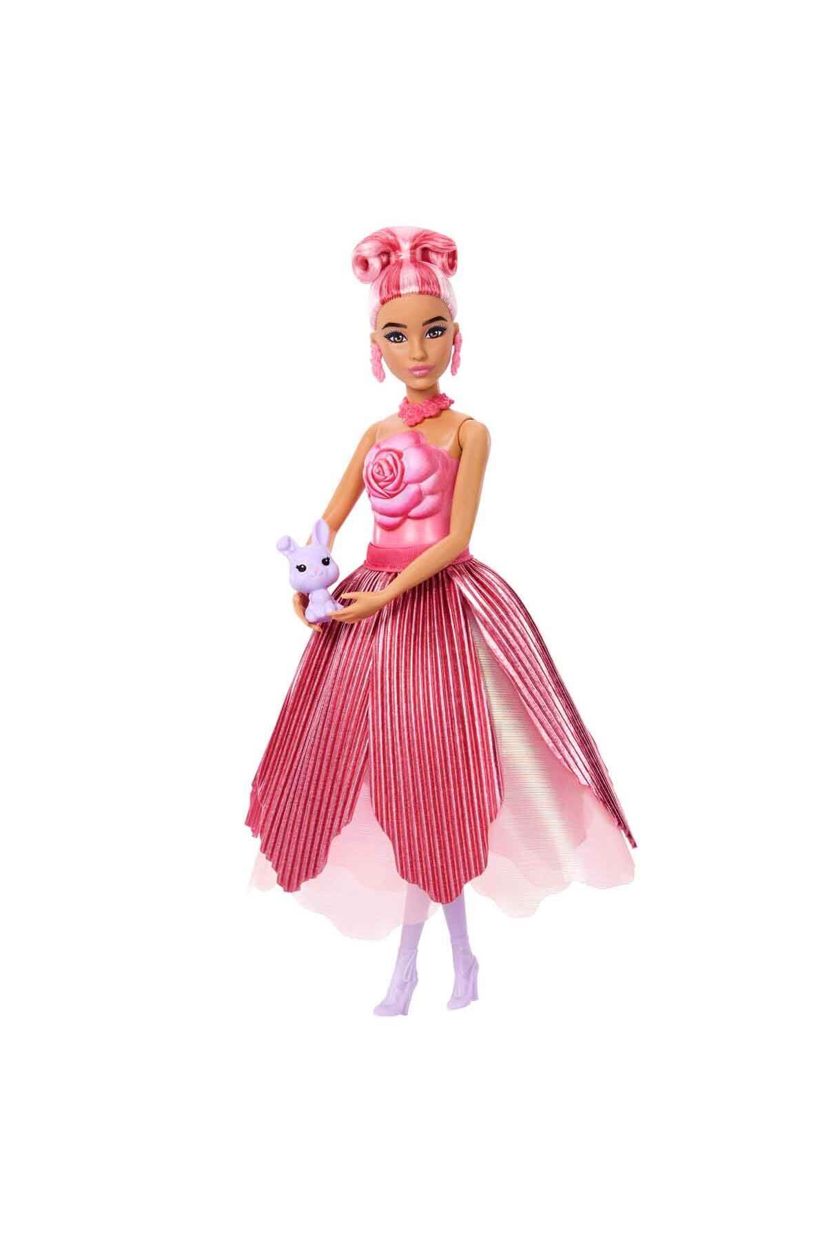 Barbie Petal Pop Bebek Kırmızı Gül