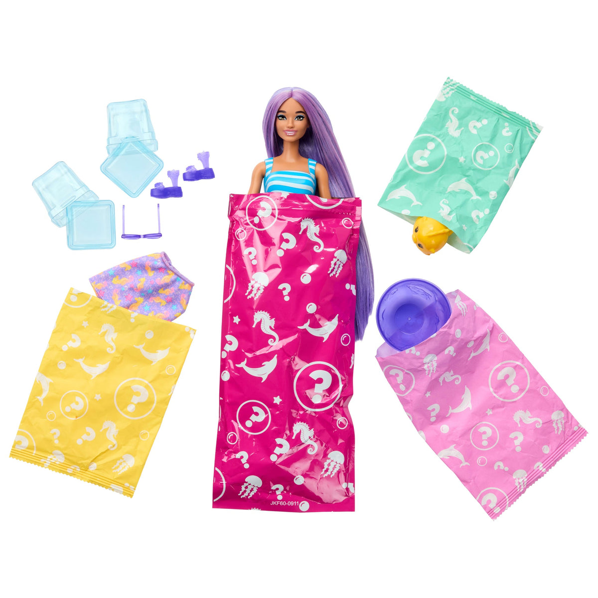 Barbie Pop Reveal Denizatı Sürpriz Bebek