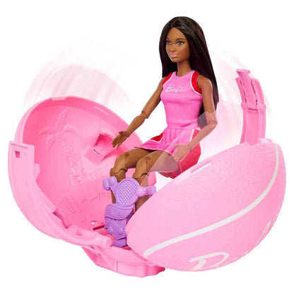 Barbie Roll Reveal Tenis Yıldızı Bebek ve Aksesuar