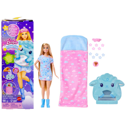 Barbie Sleepover Reveal Pijama Partisi Sürpriz Pkt