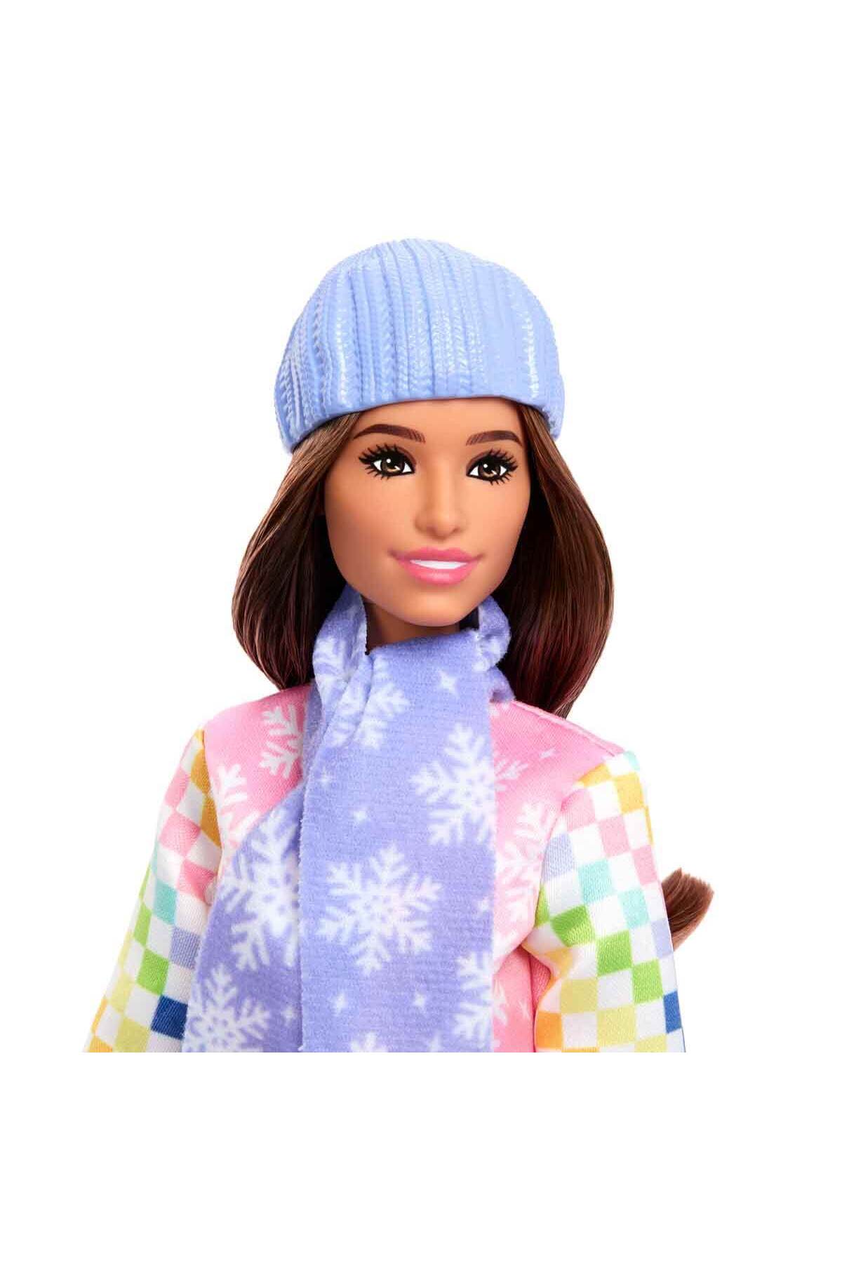 Barbie Snowboard Sporcusu Oyun Seti