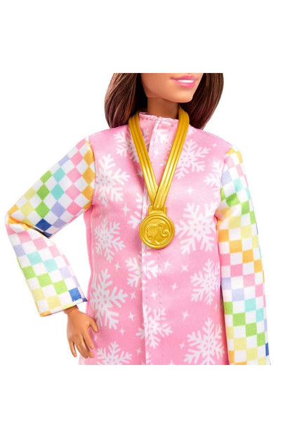 Barbie Snowboard Sporcusu Oyun Seti