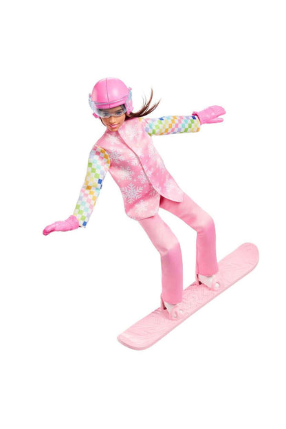 Barbie Snowboard Sporcusu Oyun Seti