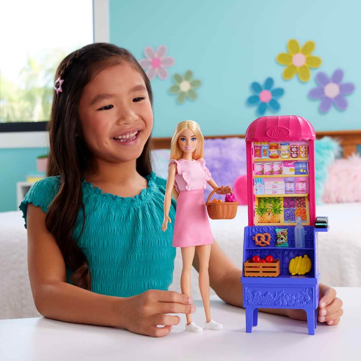 Barbie ve Teresa Markette Oyun Seti