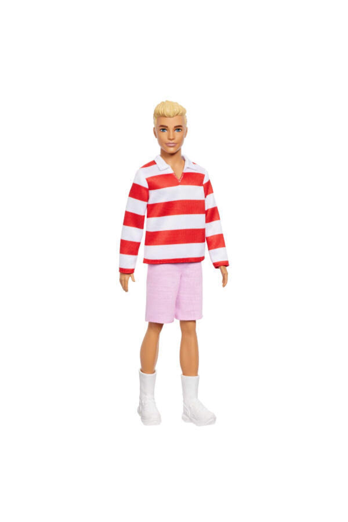 Barbie Yakışıklı Ken Bebekler Kırmızı ve Beyaz Çiz