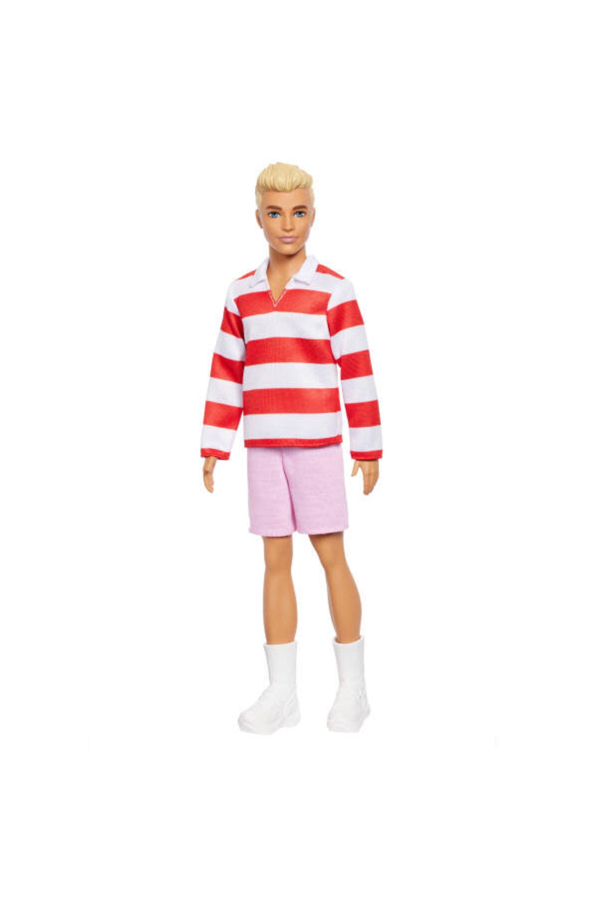 Barbie Yakışıklı Ken Bebekler Kırmızı ve Beyaz Çiz