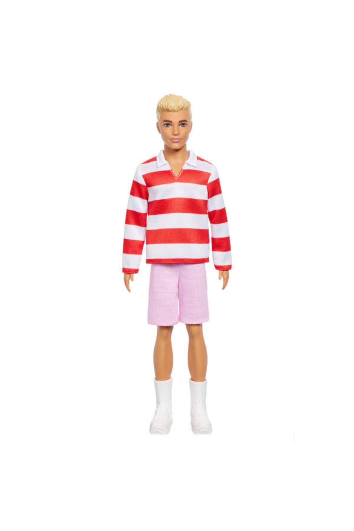 Barbie Yakışıklı Ken Bebekler Kırmızı ve Beyaz Çiz