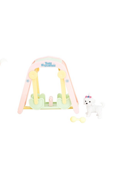 Bay Dreamy Mini Tavşan Aksesuarlı Salıncak Seti