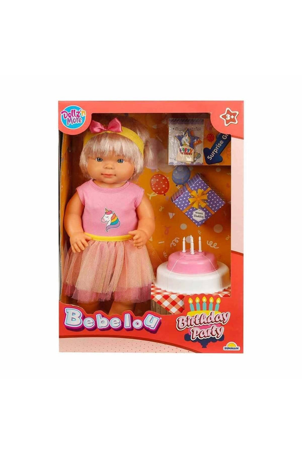 Bebelou Doğum Günü Bebeği 40 cm