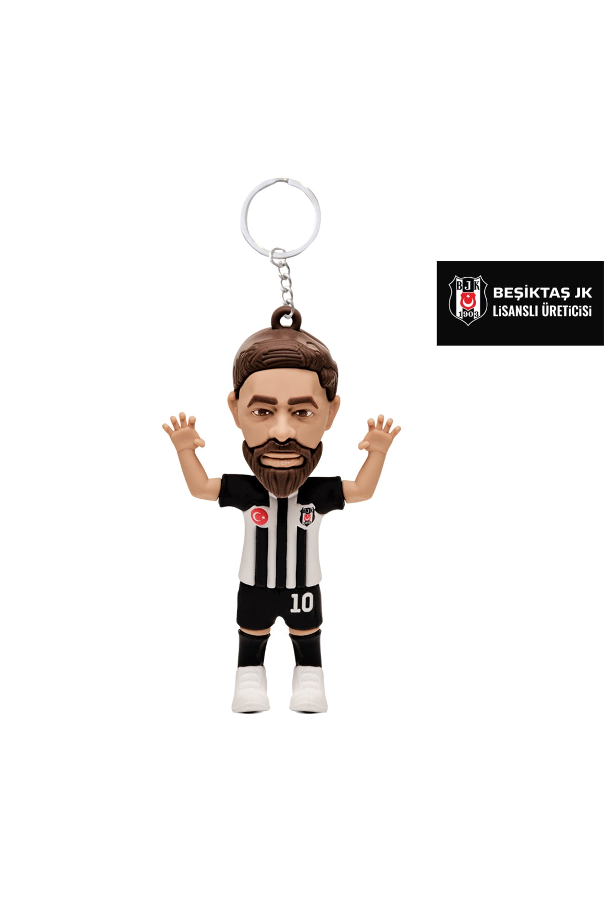Beşiktaş Orkun Kökçü Figürlü Anahtarlık