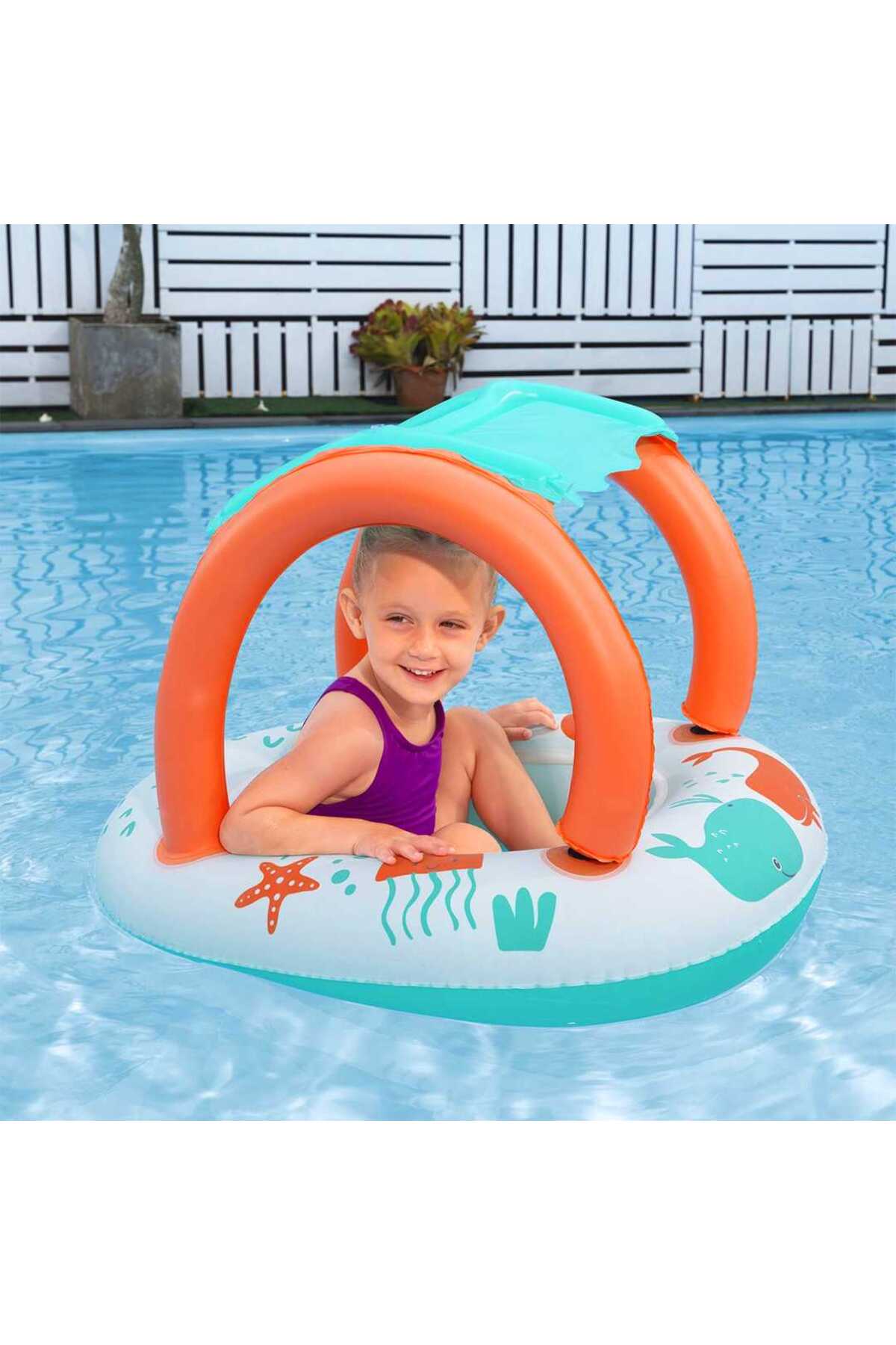 Bestway Comfort Plush Gölgelikli Bebek Botu