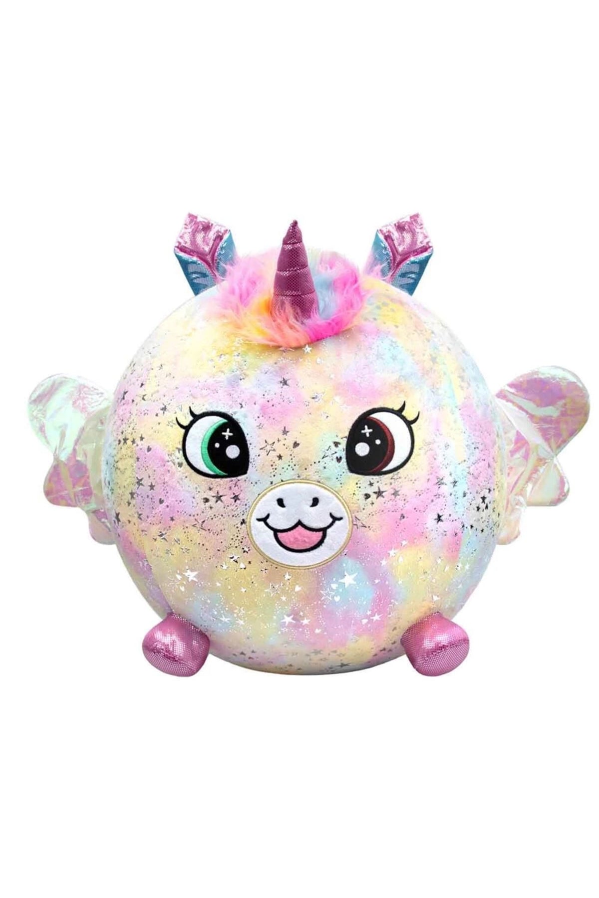 Biggies Şişme Peluş XXL Unicorn Shiny Corns S2