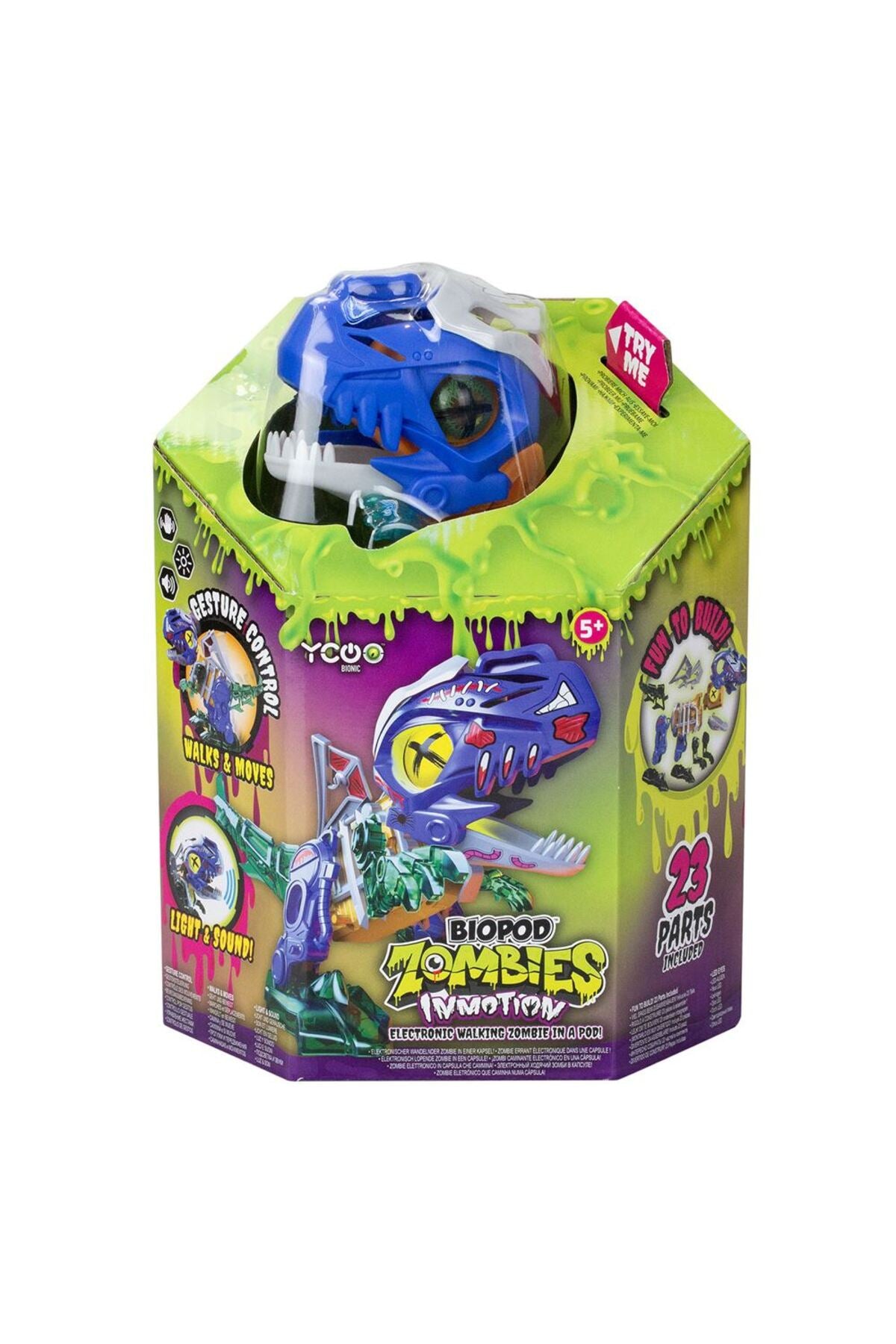 Biopod Zombies Sesli Işıklı Hareketli Dino Robot