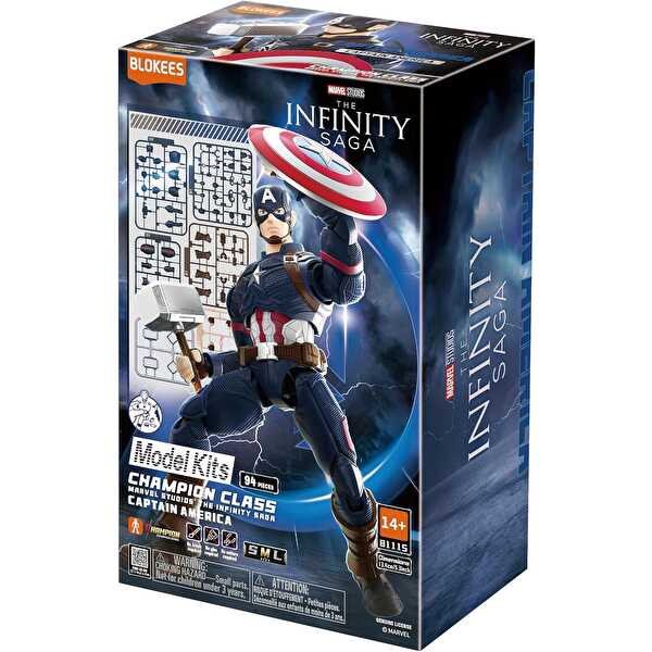 Blokees Captain America Championclass Figür