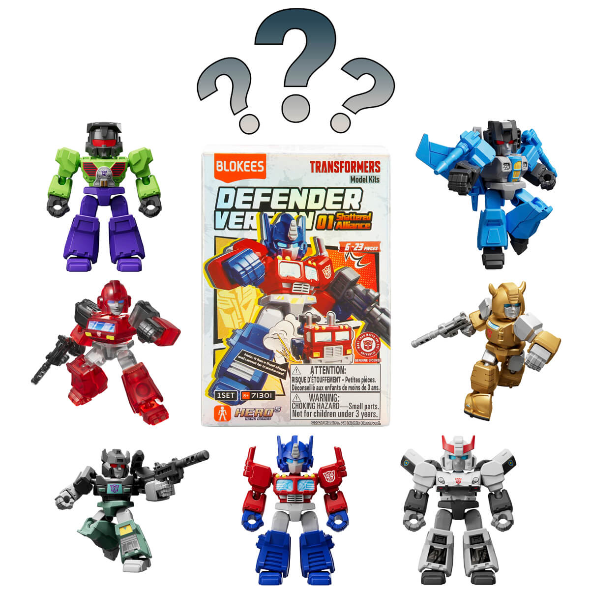Blokees Transformers Defender V.01 Sürpriz Paket
