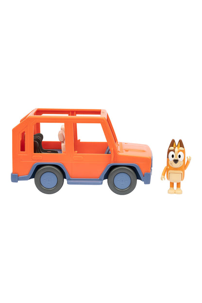 Bluey Büyük Araç ve Chilli Figür Set 4x4
