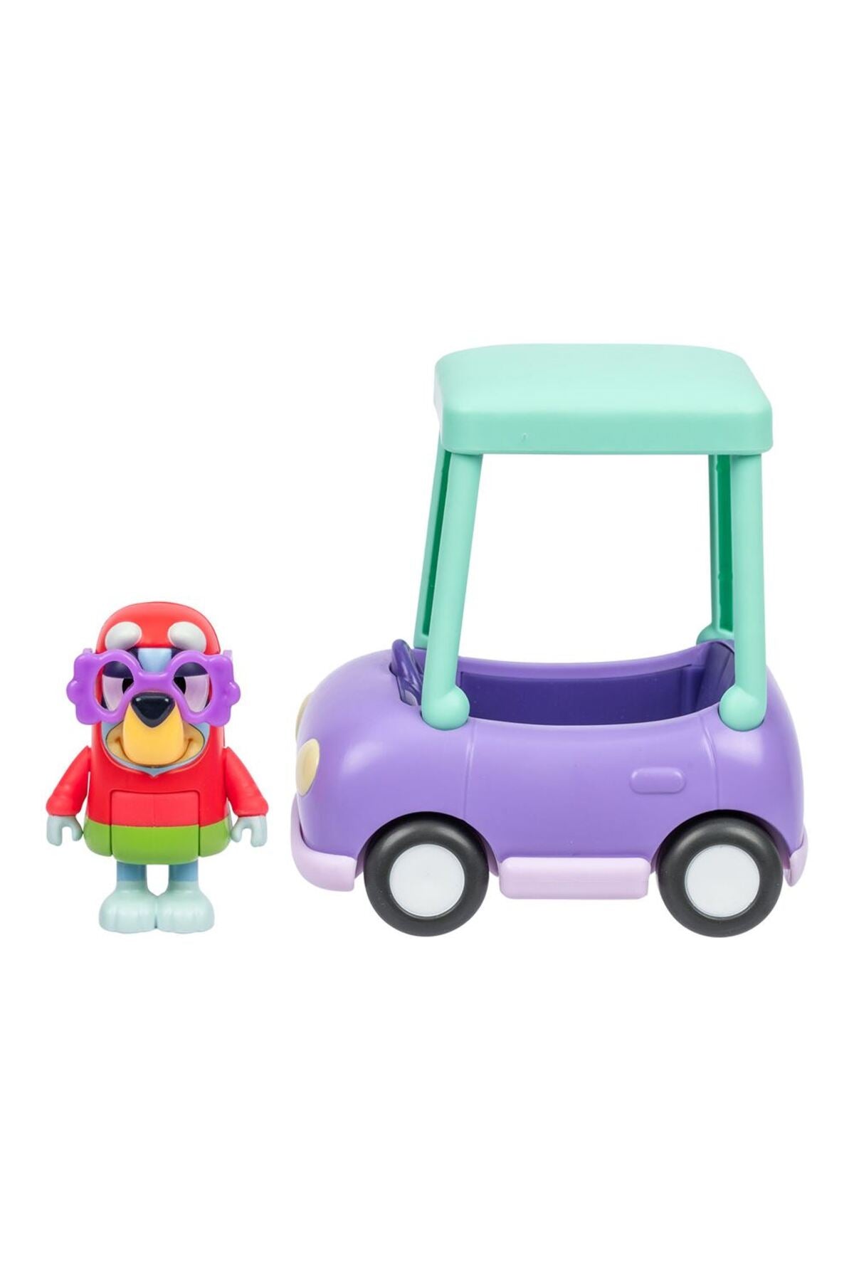 Bluey Büyükannenin Arabası ve Janet Figürü