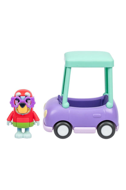 Bluey Büyükannenin Arabası ve Janet Figürü