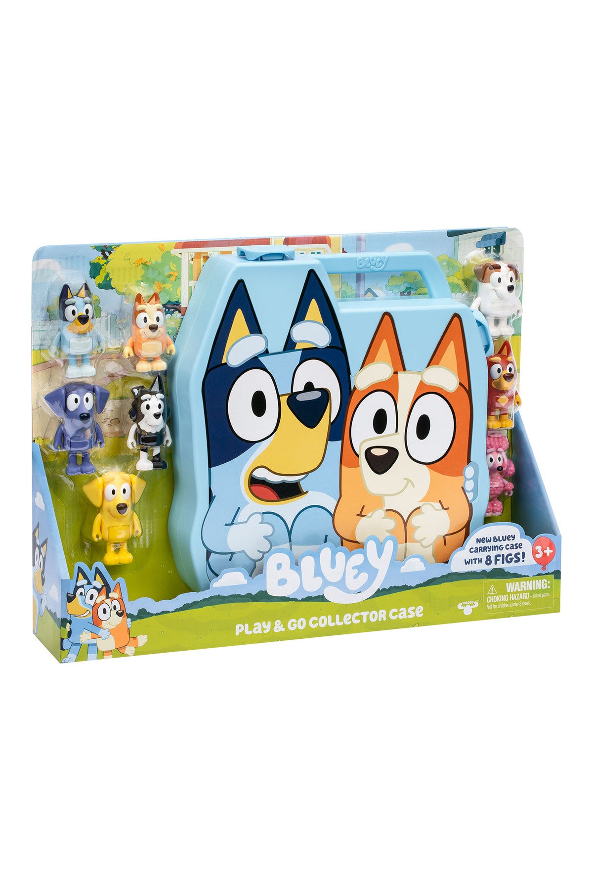 Bluey Delüks Taşıma Çantası Figür Set 8li