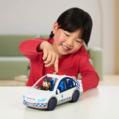 Bluey Figürlü Sesli ve Işıklı Polis Arabası