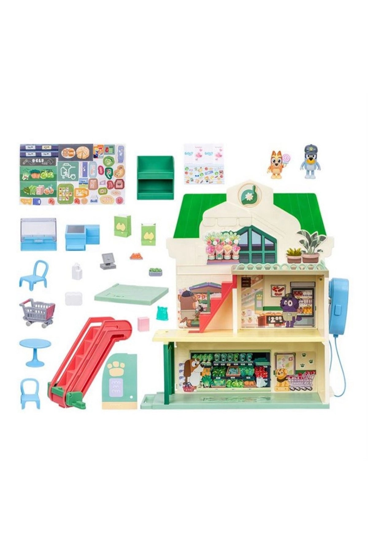 Bluey Süpermarket Oyun Seti