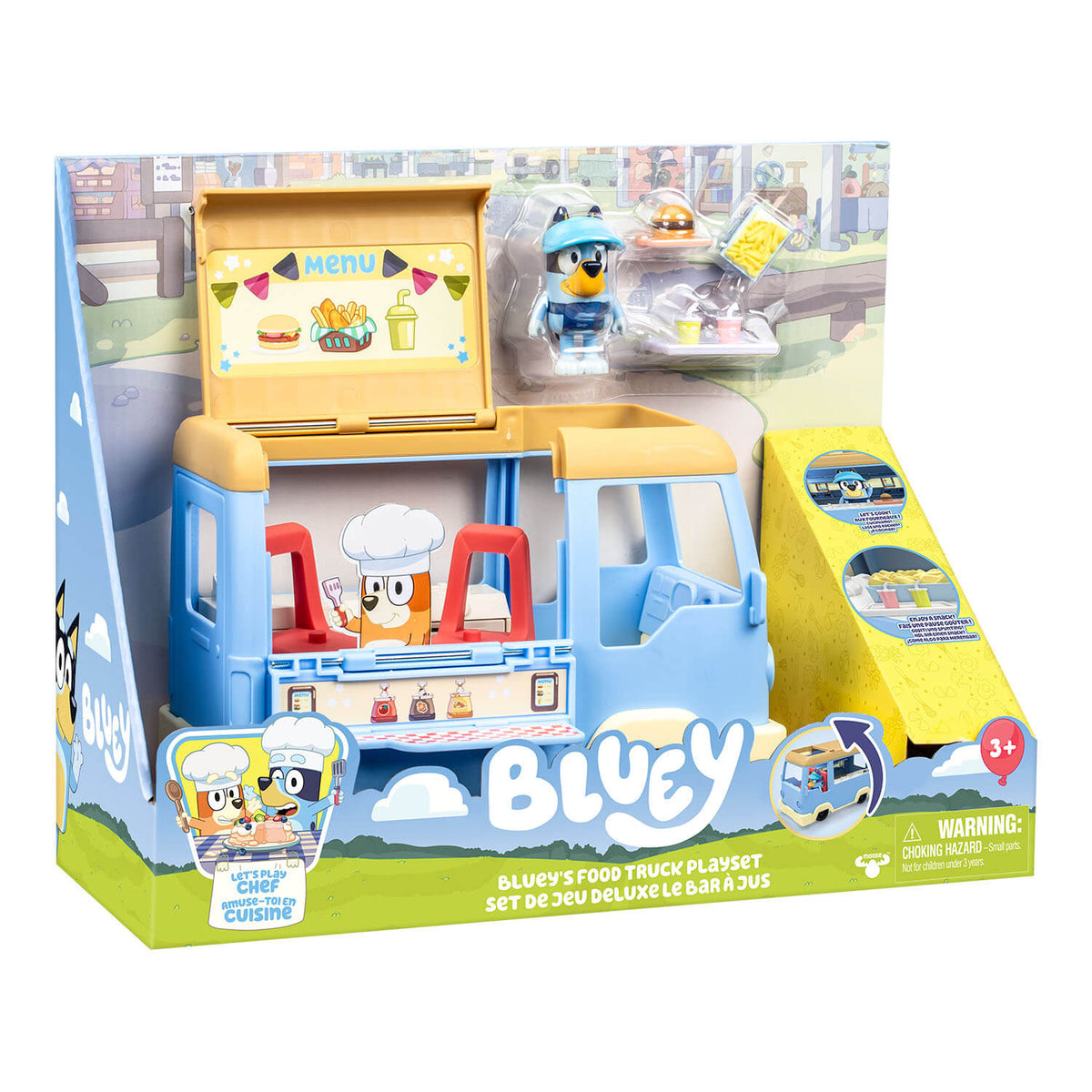 Bluey Yemek Kamyonu Oyun Seti