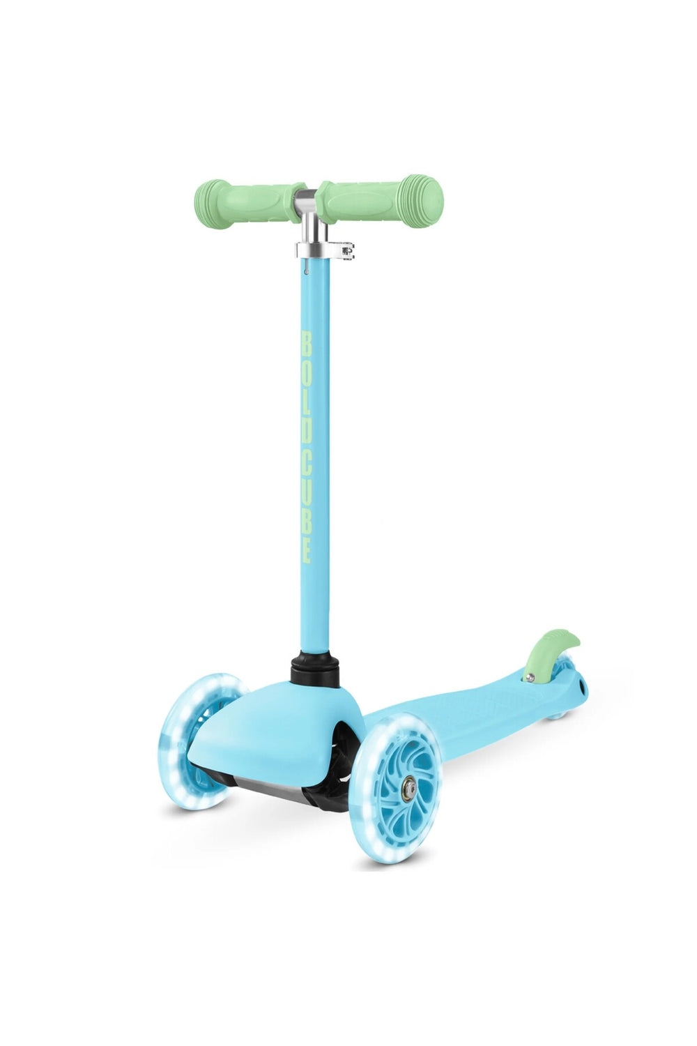 BoldCube Teeny 3T LED Işıklı Scooter Mavi