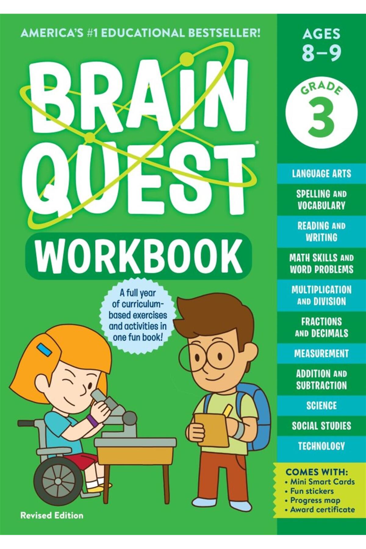 Brain Quest Workbook 3rd Grade Çalışma Kitap