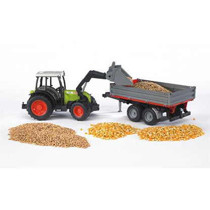 Bruder Claas Nectis Traktör ve Römork 267F