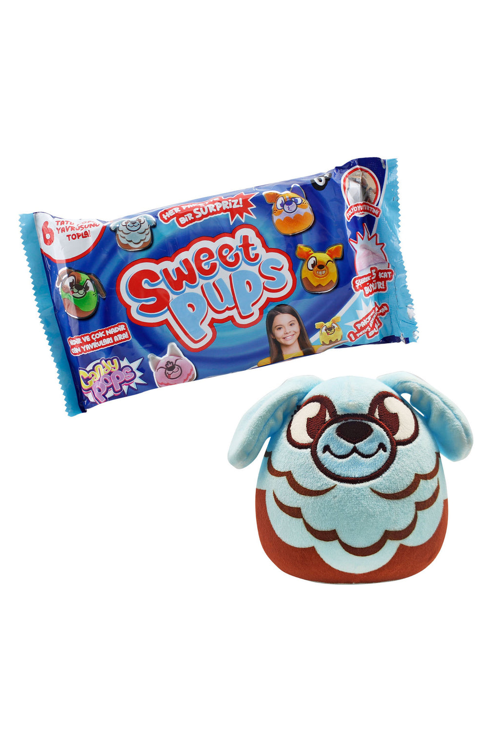 Candy Pops Sweet Pups Peluş Sürpriz Paket