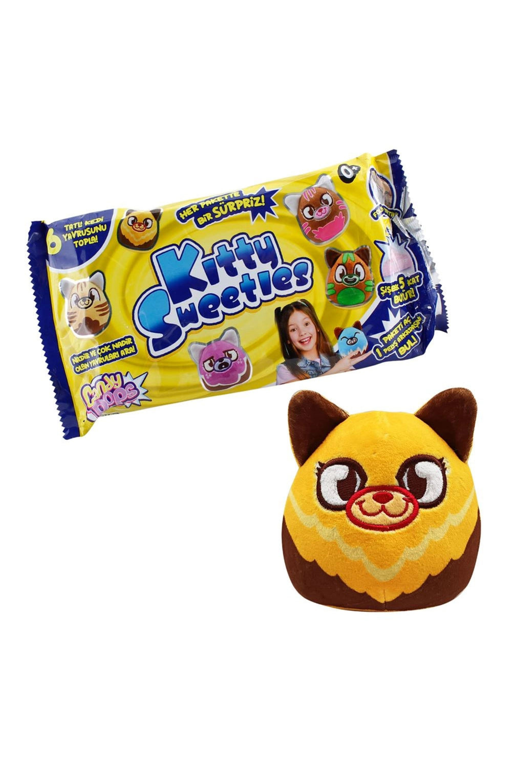 Candy Pops Sweeties Peluş Sürpriz Paket