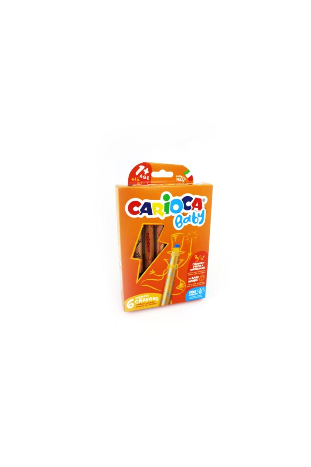 Carioca Baby Jumbo Kuru Boya Kalemi 6lı