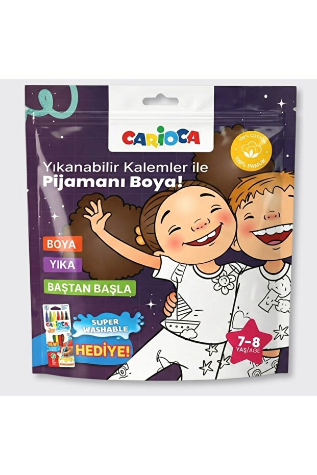 Carioca Boyanabilir Pijama 7-8 Yaş