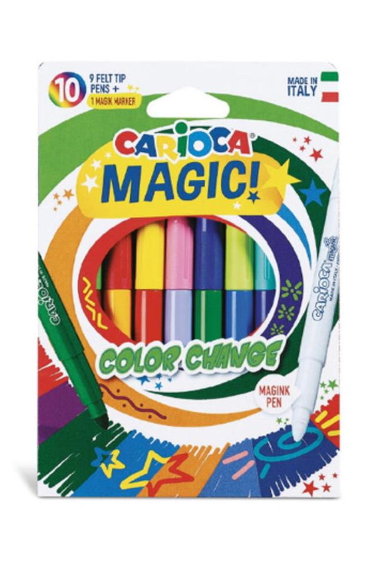 Carioca Magic Renk Değiştiren Keçeli Kalemler