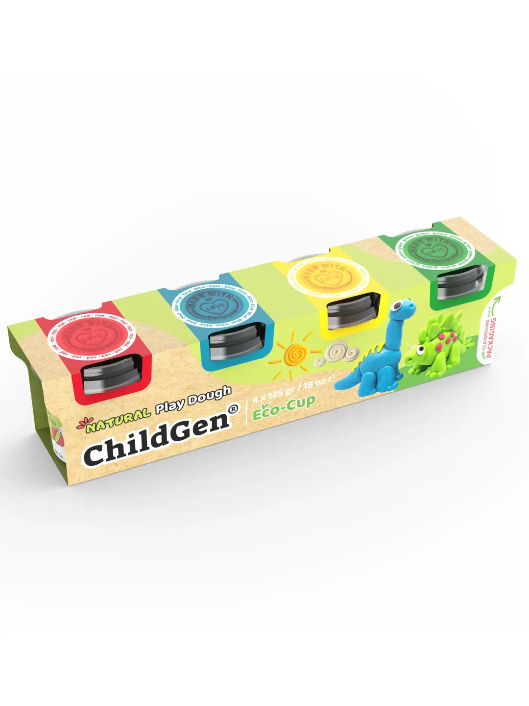 Childgen At Oyun Hamuru 4lü 125 gr