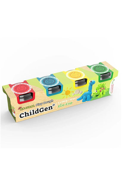 Childgen Dinozor Oyun Hamuru 4lü 125 gr