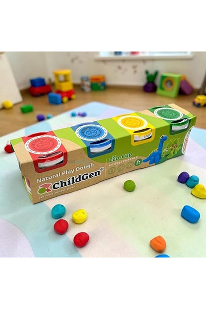 Childgen Dinozor Oyun Hamuru 4lü 125 gr