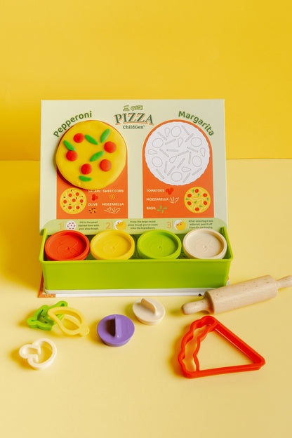 Childgen Pizza Sahneli Oyun Hamuru Kutusu