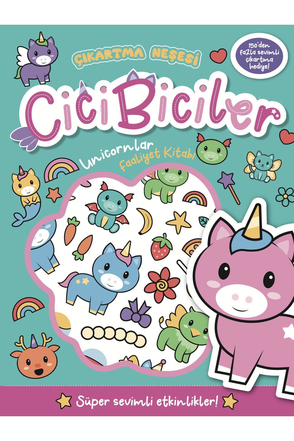 Cici Biciler Unicornlar Faaliyet Kitabı