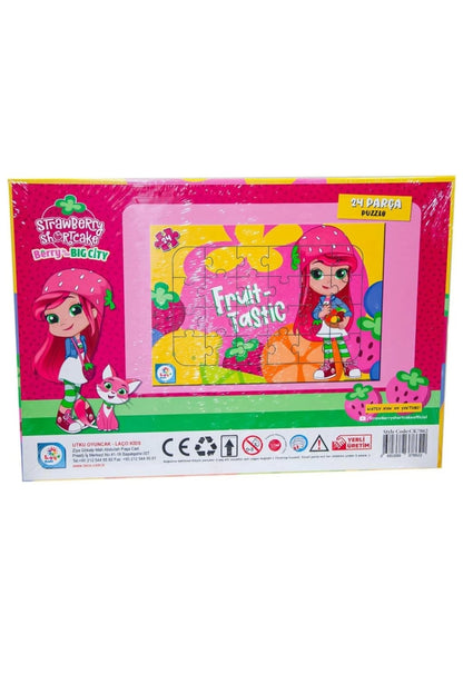 Çilek Kız Frame Puzzle 24 Parça Seri 1