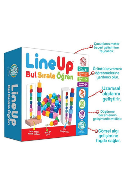 Circle Toys Bul Sırala Öğren Line Up