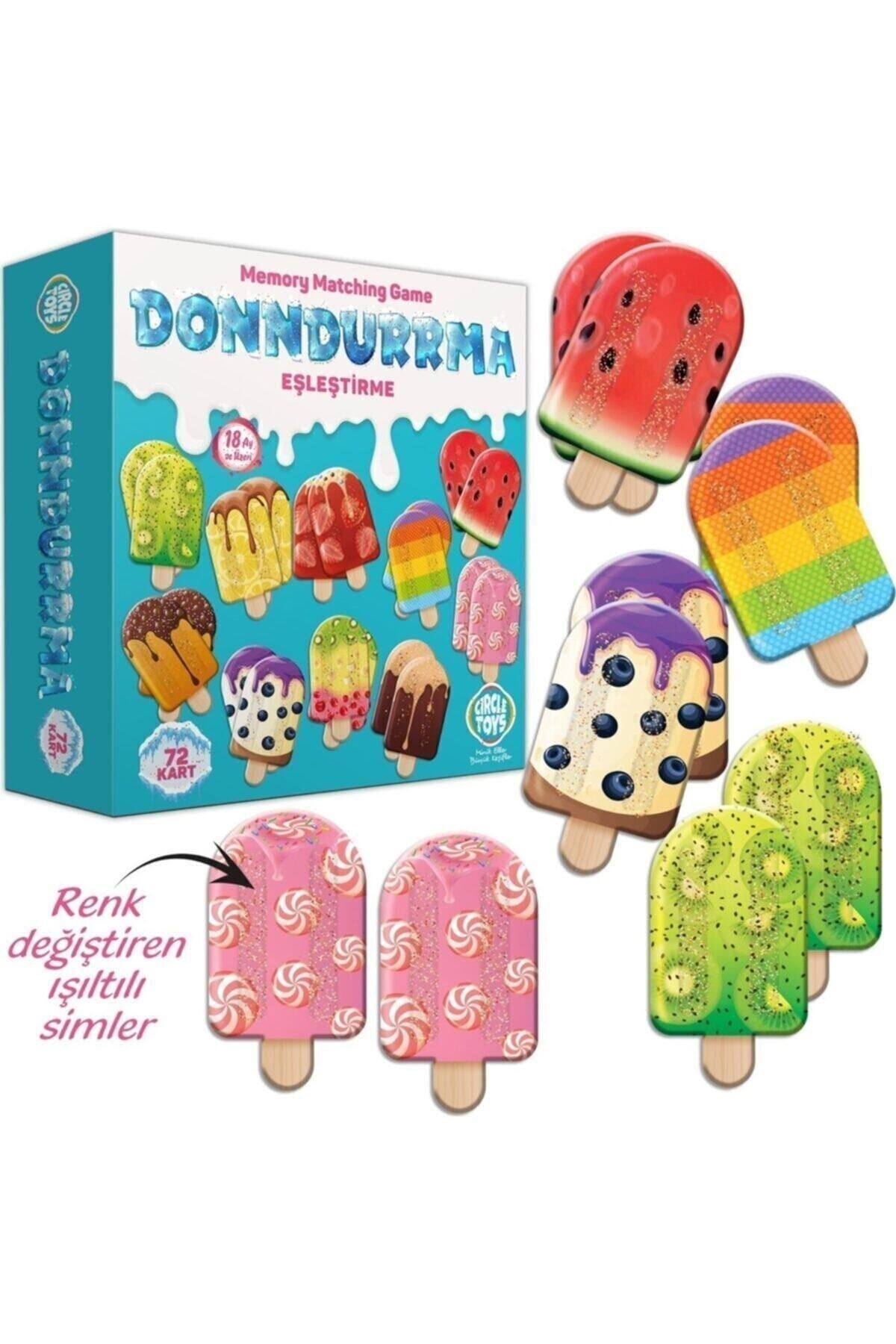 Circle Toys Dondurma Hafıza Eşleştirme Oyunu
