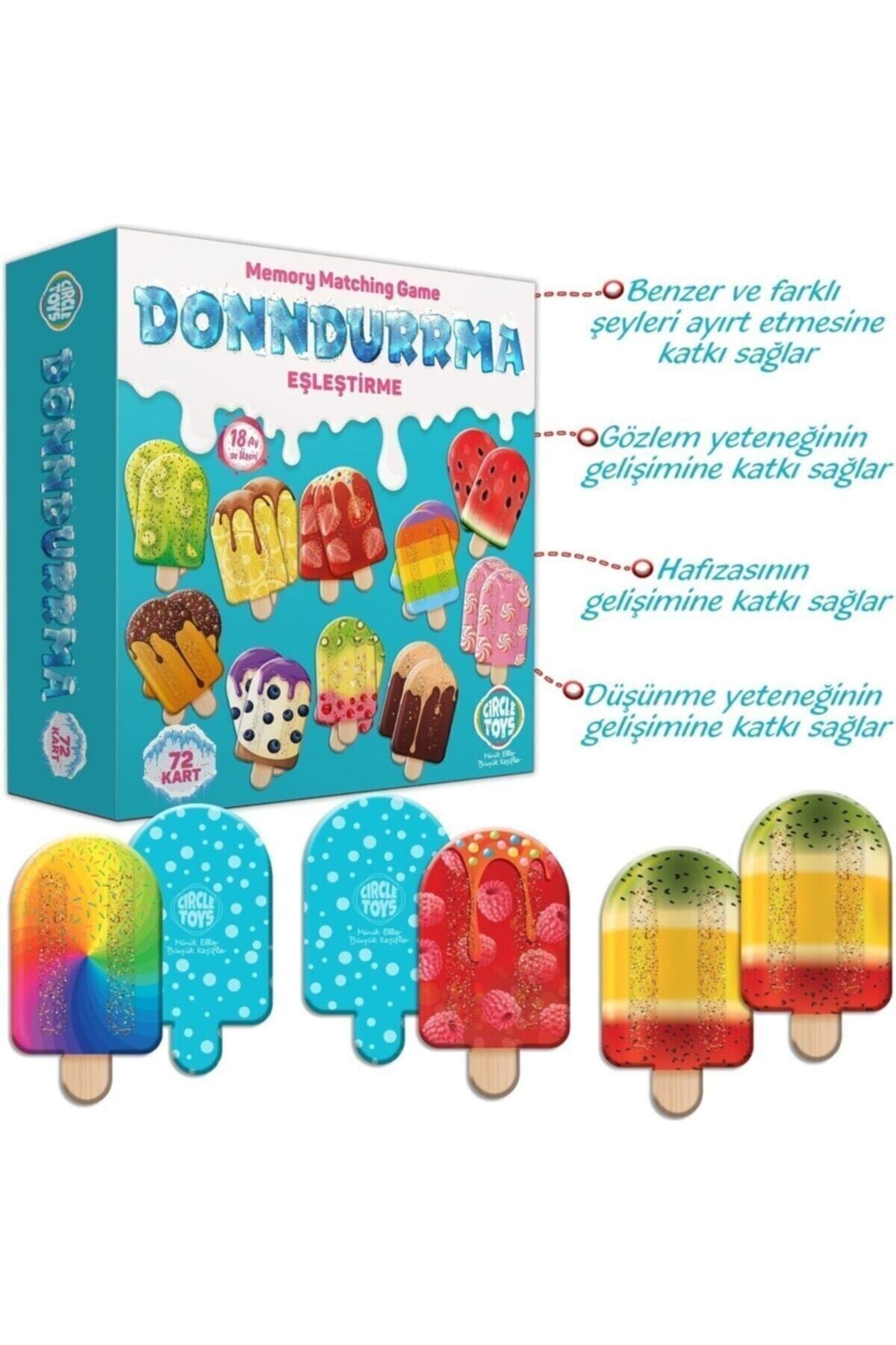 Circle Toys Dondurma Hafıza Eşleştirme Oyunu