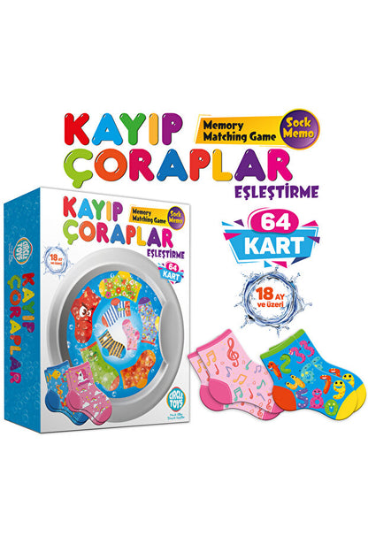 Circle Toys Kayıp Çoraplar Eşleştirme Oyunu