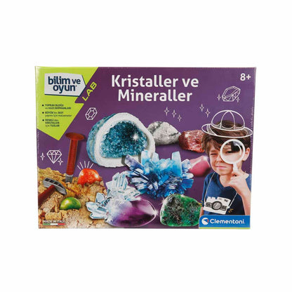 Clementoni Bilim ve Oyun Kristaller ve Mineraller