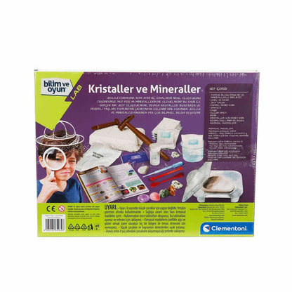Clementoni Bilim ve Oyun Kristaller ve Mineraller