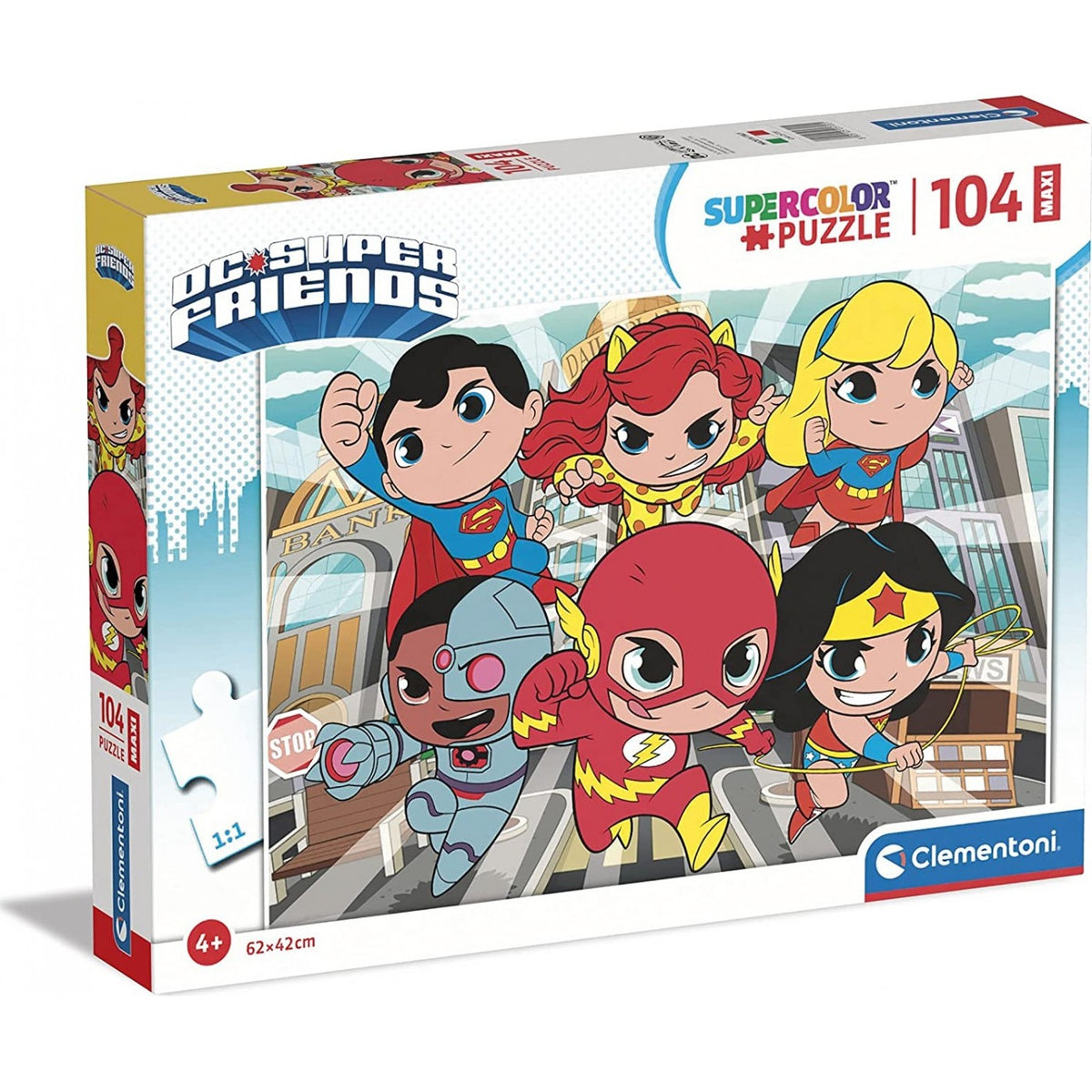 Clementoni Dc Super Friends Puzzle Maxi 104 Parça