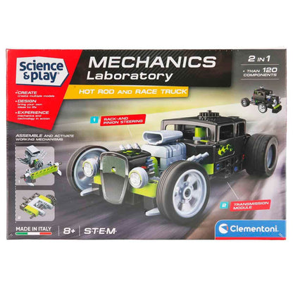 Clementoni Mekanik Laboratuvarı Hot Rod Race Truck
