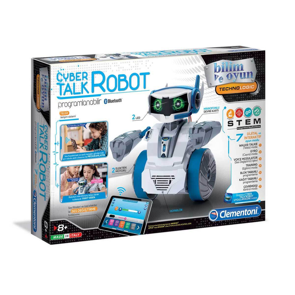Clementoni Robotik Laboratuvarı Cyber Talk Robot