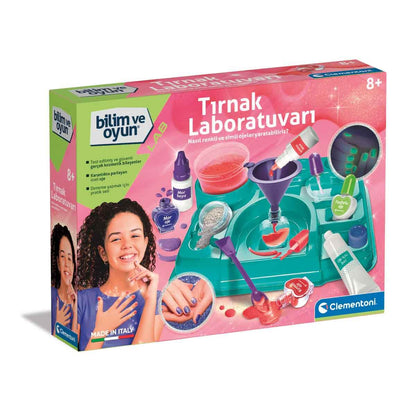 Clementoni Tırnak Laboratuvarı DIY Tasarım Seti